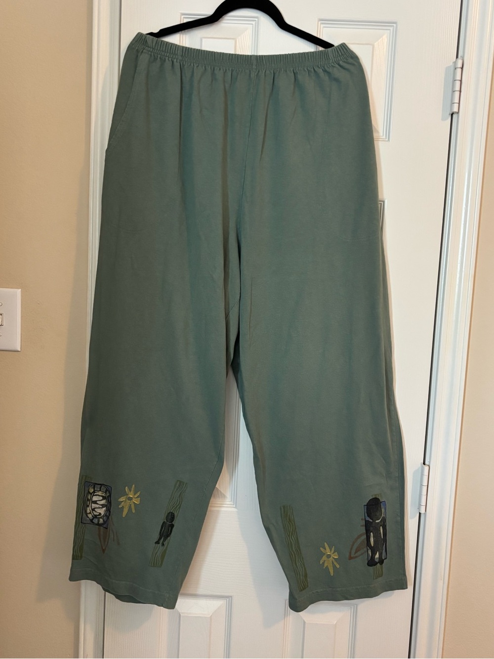 Vintage 90s Blue Fish Pants